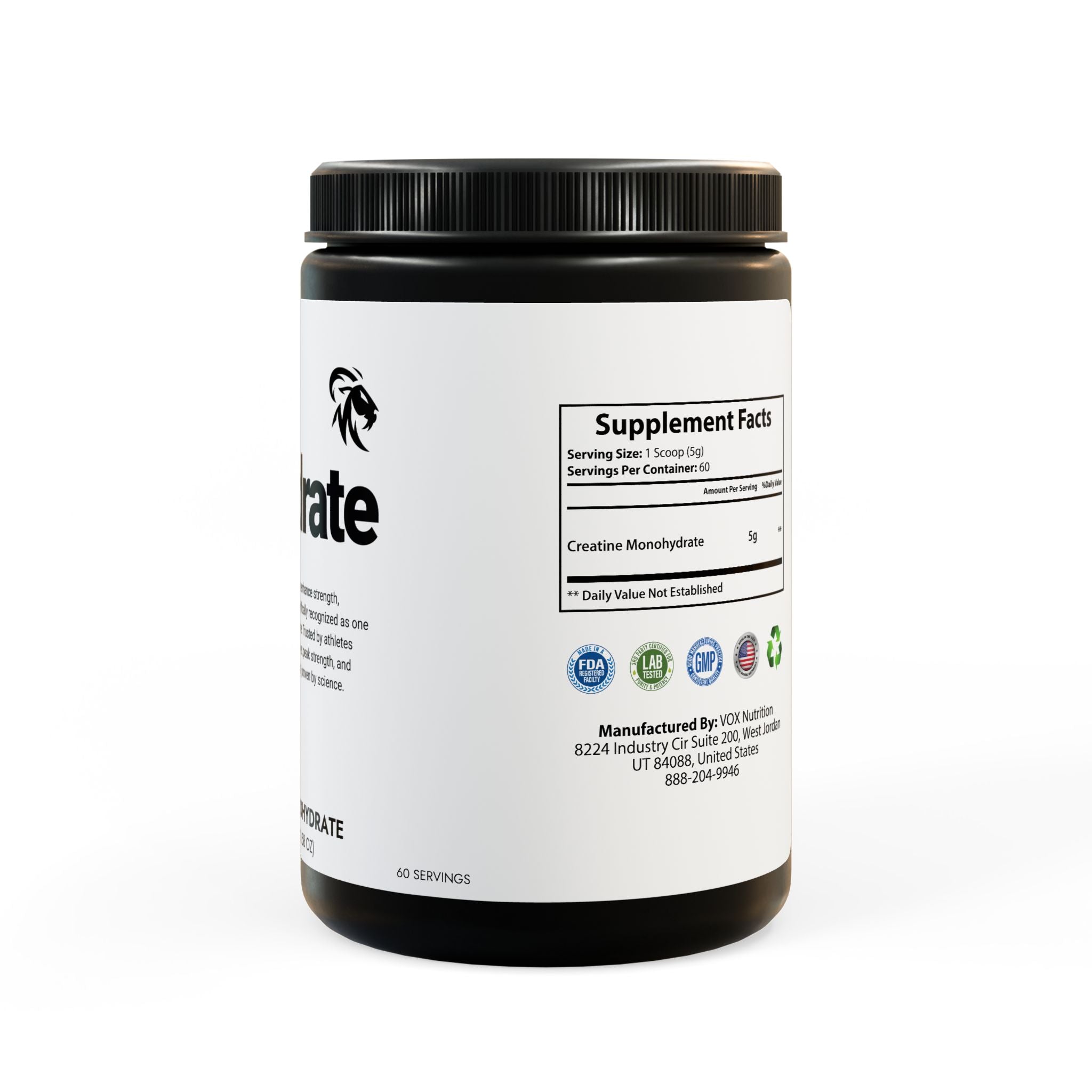 Creatine Monohydrate (300g)