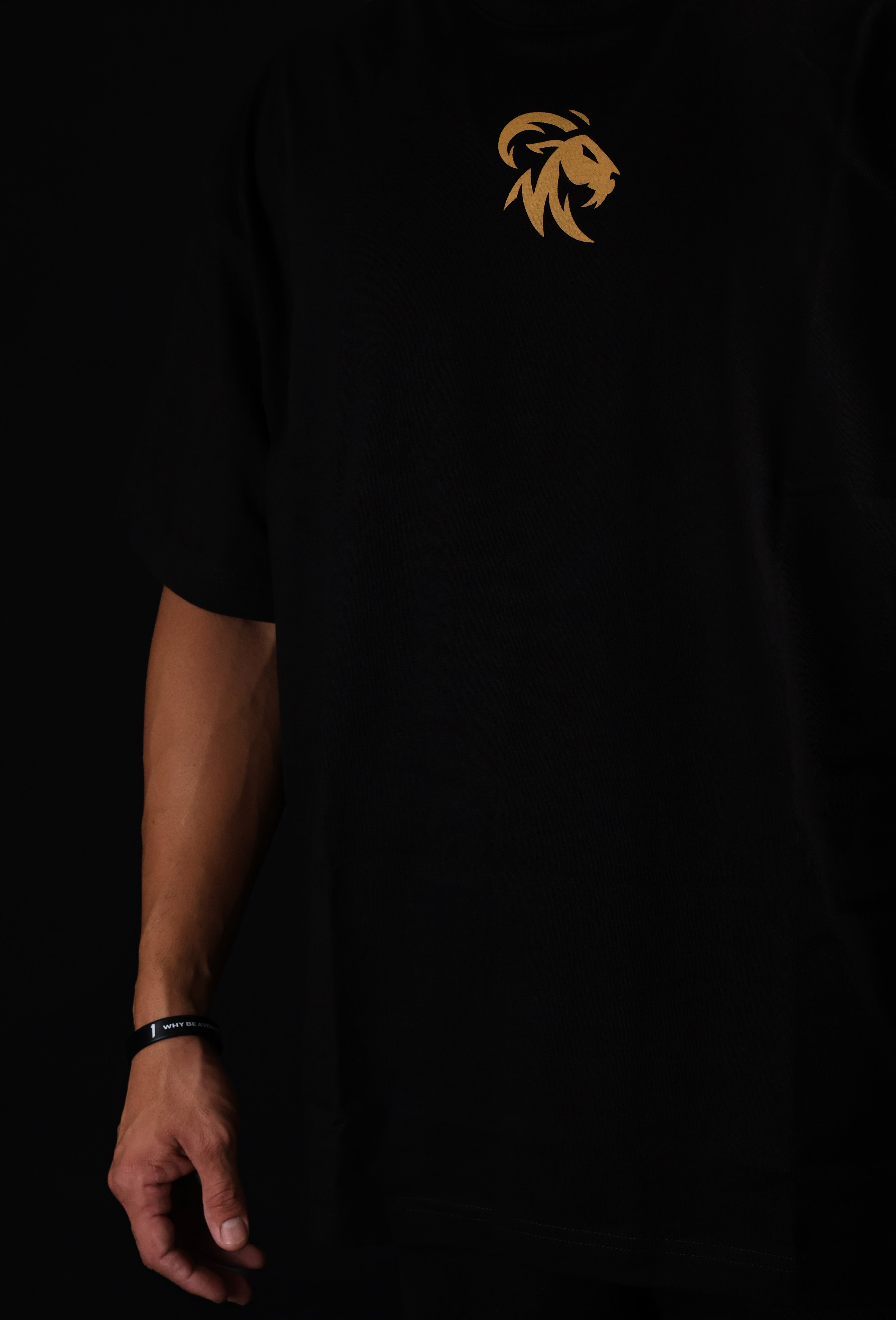 Oversized T-shirt Golden Goat Lifting Club