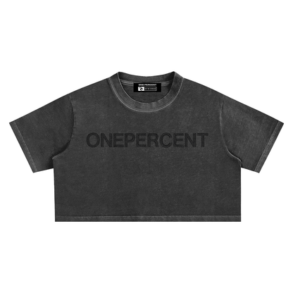 Washed Crop Top
