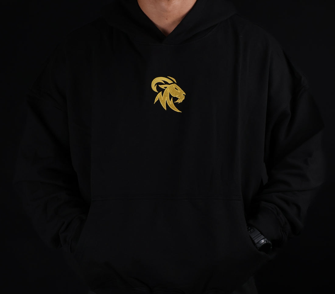 Oversized Hoodie Golden Goat